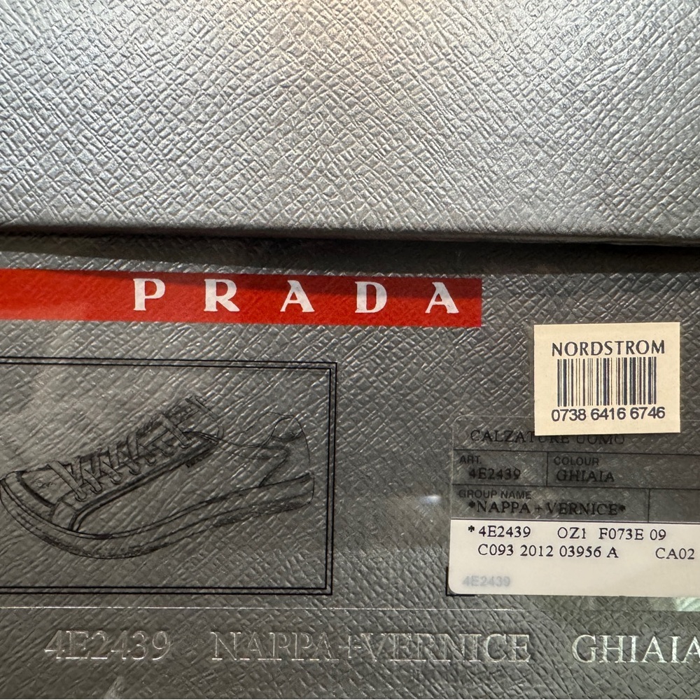 Prada Calzature Uomo low Profile Sneaker - Picture 8 of 8